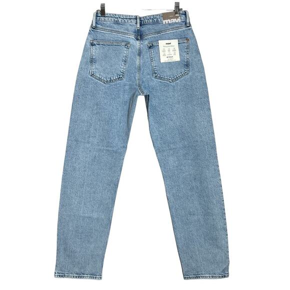 NEW MAVI High Rise Slim Boyfriend Jeans SIZE 26 x 31 Light Blue Recycled NWT - Picture 2 of 10